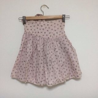 ジルスチュアート(JILLSTUART)の花柄巻きスカート(ミニスカート)