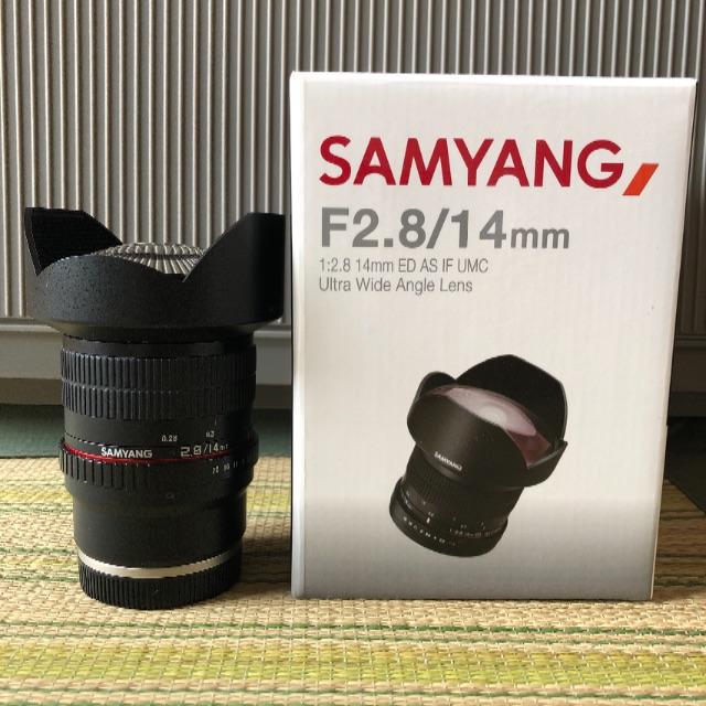 スマホ/家電/カメラSAMYANG F2.8/14mm