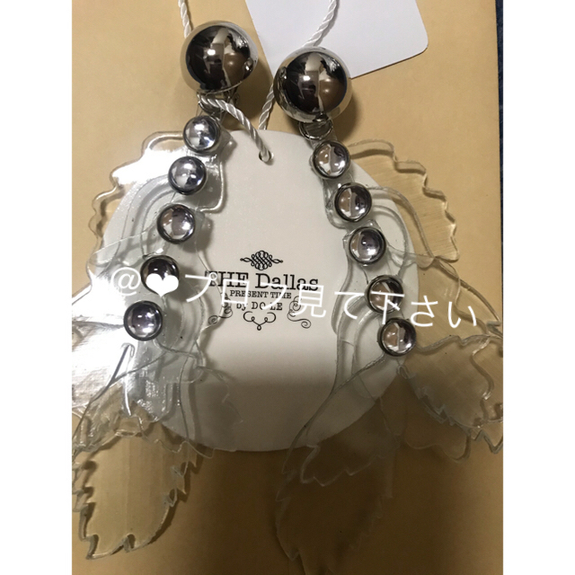STUDIOUS - the dallas クリアリーフイヤリング💘の通販 by ショップ STUDIOUS - the dallas クリアリーフイヤリング💘の通販 by ショップ