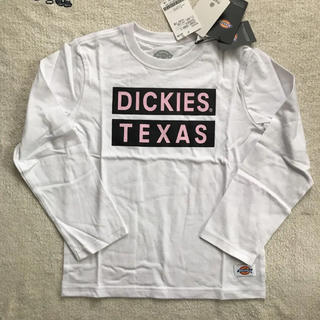 ディッキーズ(Dickies)の新品 Dickies プリントL/S 長袖 Tシャツ ロンT 女の子 130(Tシャツ/カットソー)