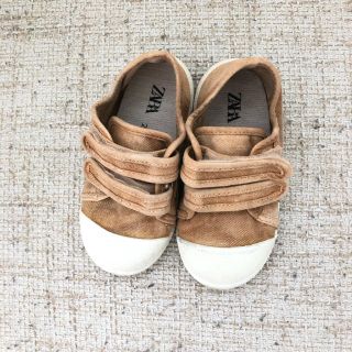 ザラキッズ(ZARA KIDS)のZARA kids  ムラ染めスニーカー(スニーカー)