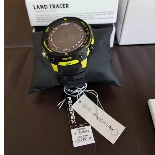 売上実績NO.1 SEIKO セイコー　プロスペックス　ランドトレーサー - 腕時計(デジタル)