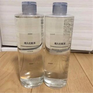 ムジルシリョウヒン(MUJI (無印良品))の無印良品 導入液 400ml 2本 導入化粧液(ブースター/導入液)