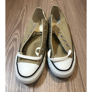 コンバース(CONVERSE)のCONVERSE オールスター ベージュ(スニーカー)