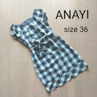 アナイ(ANAYI)のセール☆美品☆ANAYI アナイ 
ワンピース (ひざ丈ワンピース)