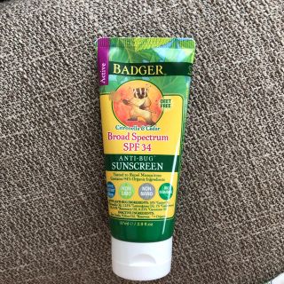 バジャー(Badger)の新品 Badger(バジャー) 日焼け止め 虫除け入り(日焼け止め/サンオイル)