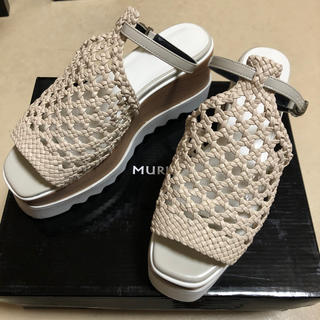 ムルーア(MURUA)のMURUA メッシュウエッジサンダル(サンダル)