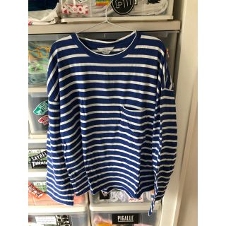 アンユーズド(UNUSED)のunused ボーダーL/S(Tシャツ/カットソー(七分/長袖))