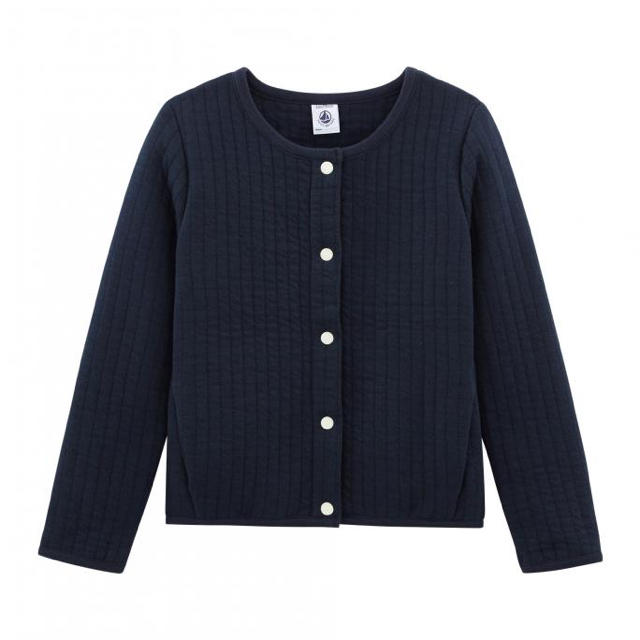 PETIT BATEAU(プチバトー)の【tipe様専用】 4ans  キッズ/ベビー/マタニティのキッズ服女の子用(90cm~)(カーディガン)の商品写真