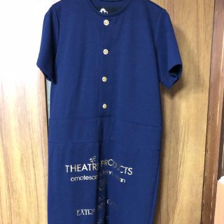 シアタープロダクツ(THEATRE PRODUCTS)のtheatreproducts♡シアタープロダクツ♡箔プリントワンピース(ひざ丈ワンピース)