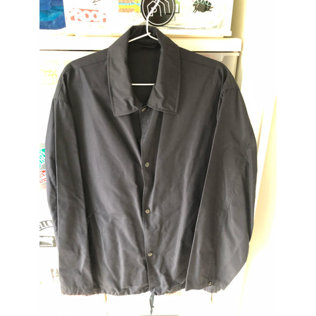 ナイロンジャケットcomoli silk coach jacket