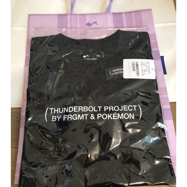 FRAGMENT(フラグメント)の完売品！THUNDERBOLT FRAGMENT Pokémon ロングT 黒 メンズのトップス(Tシャツ/カットソー(半袖/袖なし))の商品写真