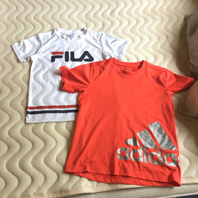 adidas(アディダス)の女子男子兼用Tシャツセット150cm160cm キッズ/ベビー/マタニティのキッズ服女の子用(90cm~)(Tシャツ/カットソー)の商品写真