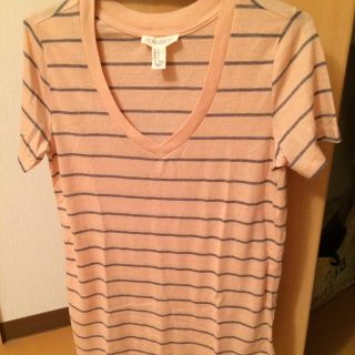 フォーエバートゥエンティーワン(FOREVER 21)のボーダーT(Tシャツ(半袖/袖なし))