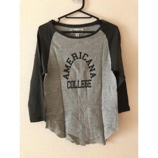 ドゥーズィエムクラス(DEUXIEME CLASSE)のDeuxieme Classe別注 AMERICANAラグランTシャツ(Tシャツ(長袖/七分))