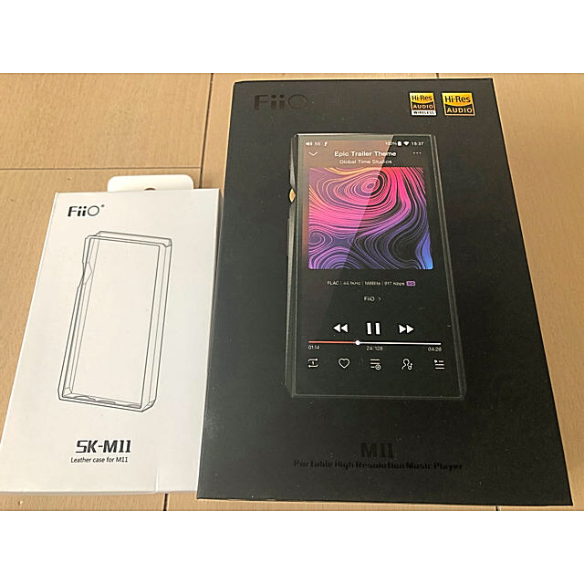 新品同様 fiio M11 純正レザーケース付きの通販 by わかば's shop|ラクマ