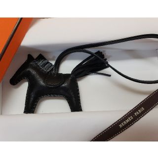 エルメス(Hermes)のレア エルメス ロデオ pm ブラック ②(バッグチャーム)