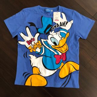 ディズニー(Disney)の新品未使用 ドナルド Tシャツ 150(Tシャツ/カットソー)