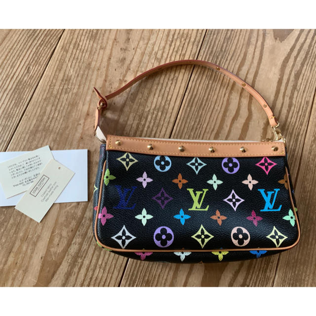 早割クーポン! LOUIS 未使用美品 バッグ マルチカラー VUITTONルイ