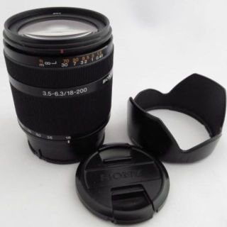 ソニー(SONY)の最終処分！ソニー望遠ズームDT18-200mmF3.5-6.3 Aマウント(レンズ(ズーム))