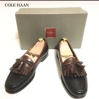 コールハーン(Cole Haan)のCOLE HAAN キルトタッセルローファー インソール付き(ドレス/ビジネス)