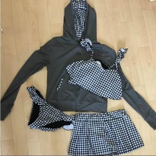 あいのり 桃 水着 4点セット
