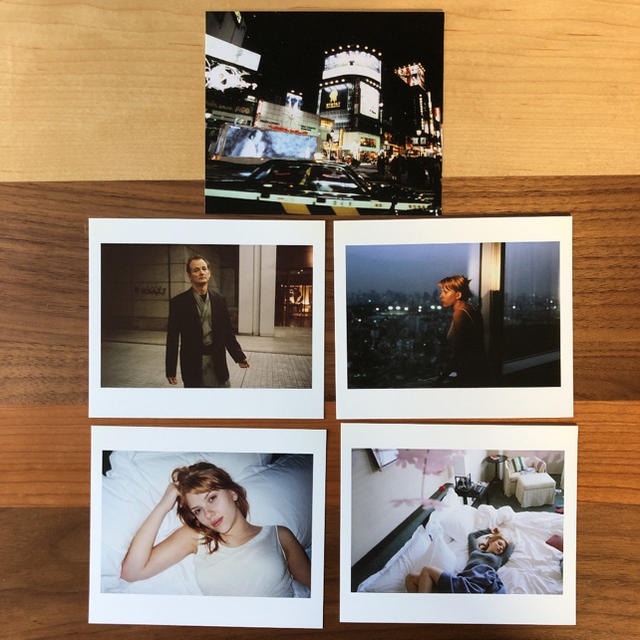 ロストイントランスレーション ポストカード スカーレットヨハンソン エンタメ/ホビーのDVD/ブルーレイ(外国映画)の商品写真