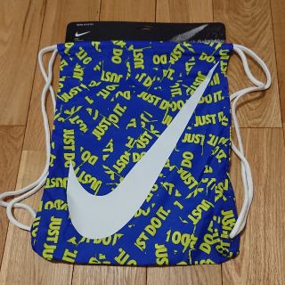 ナイキ(NIKE)のNIKE ナイキ ナップサック ジュニア キッズ グラフィック ゲームロイヤル(リュックサック)