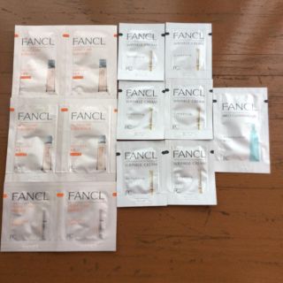 ファンケル(FANCL)のファンケル リンクルクリーム 化粧水、乳液 エッセンス サンプル 13個(美容液)