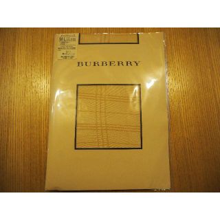 バーバリー(BURBERRY)のバーバリー　ストッキング　ベージュ系チェック(タイツ/ストッキング)