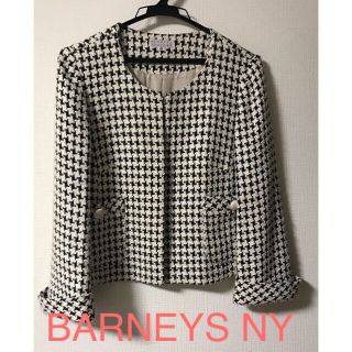 バーニーズニューヨーク(BARNEYS NEW YORK)の❤️BARNEYS  NEW  YORK❤️ ノーカラージャケット (ノーカラージャケット)