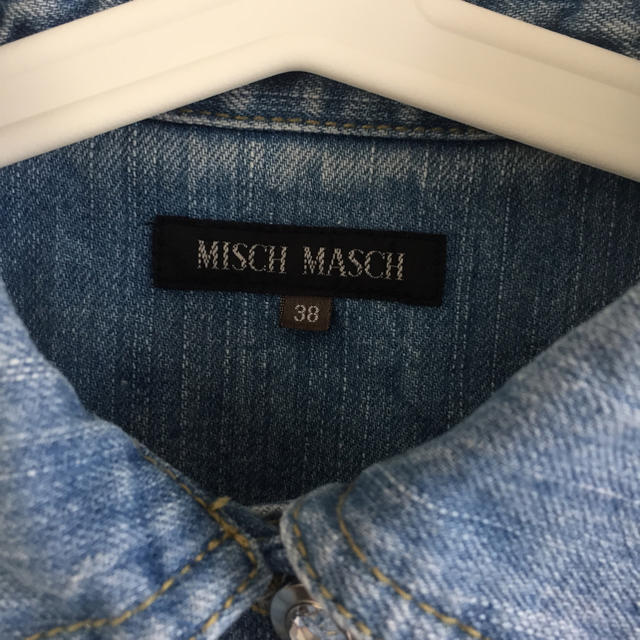 MISCH MASCH(ミッシュマッシュ)のMISCH MASCH Gジャン ショート丈 レディースのジャケット/アウター(Gジャン/デニムジャケット)の商品写真