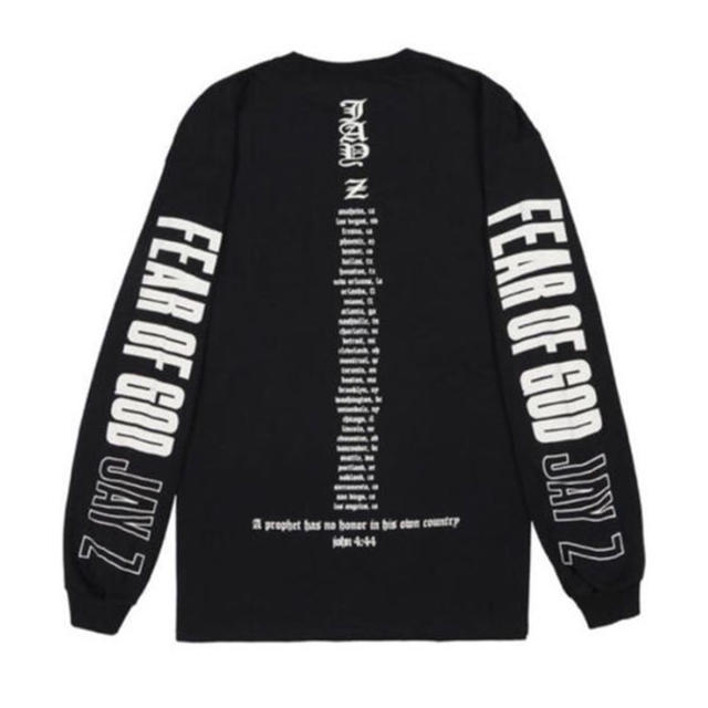 fear of god jay z forum long sleeve teeメンズ