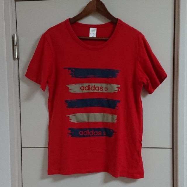 adidas(アディダス)のadidas アディダス Tシャツ  古着 メンズのトップス(Tシャツ/カットソー(半袖/袖なし))の商品写真