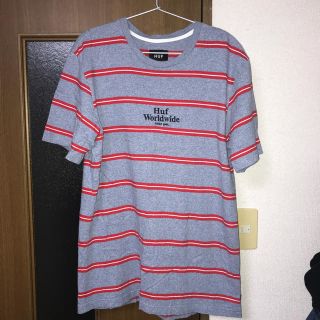 ハフ(HUF)の古着 Tシャツ ボーダー(Tシャツ/カットソー(半袖/袖なし))