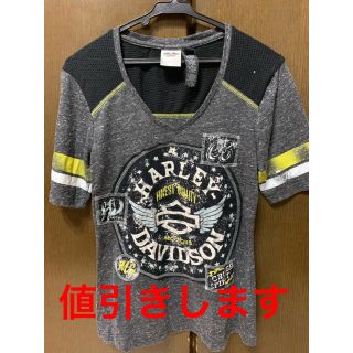 ハーレーダビッドソン(Harley Davidson)のハーレーダビッドソンレディースシャツ(Tシャツ(半袖/袖なし))