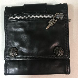 クロムハーツ(Chrome Hearts)の専用　クロムハーツラージ3フォールド レザーウォレット専用(折り財布)