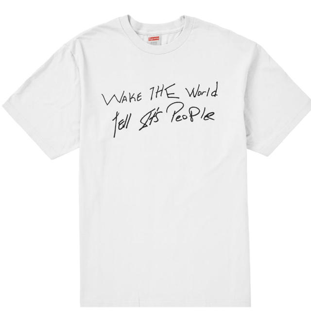 Supreme Buju Banton Wake The World Tee S