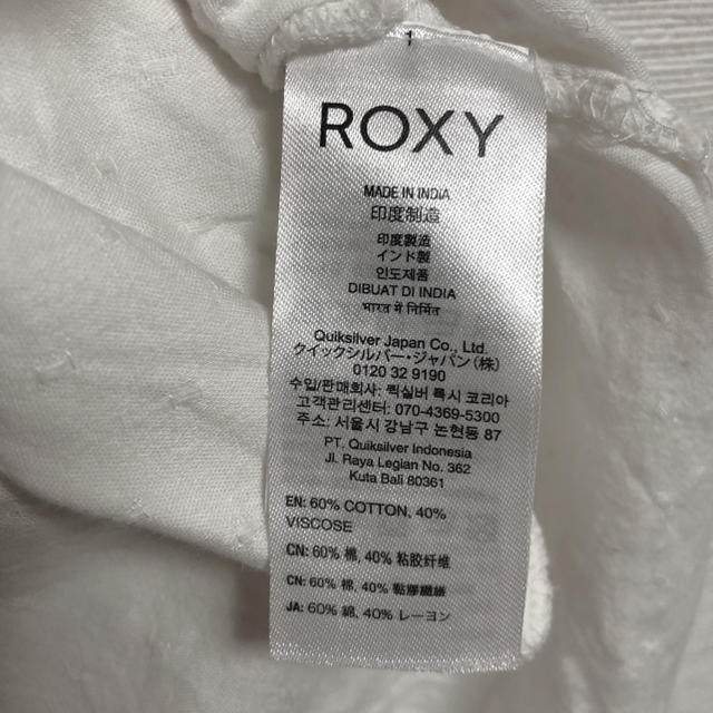 Roxy(ロキシー)のシャツワンピース レディースのワンピース(ミニワンピース)の商品写真