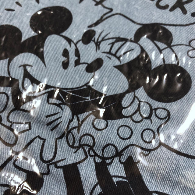 Disney(ディズニー)のデニム帆布 ミッキー&ミニー レディースのバッグ(ショルダーバッグ)の商品写真