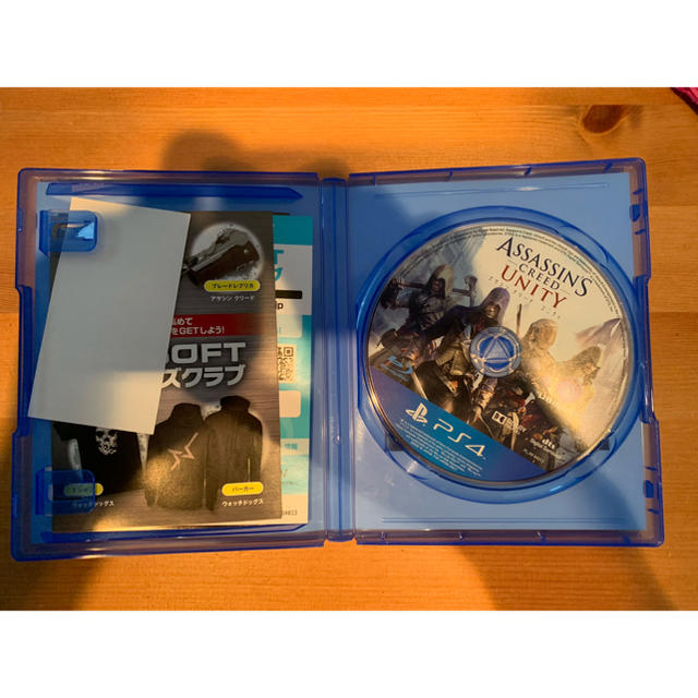 PlayStation4(プレイステーション4)のASSASSIN'S CREED UNITY  PS4 エンタメ/ホビーのゲームソフト/ゲーム機本体(家庭用ゲームソフト)の商品写真