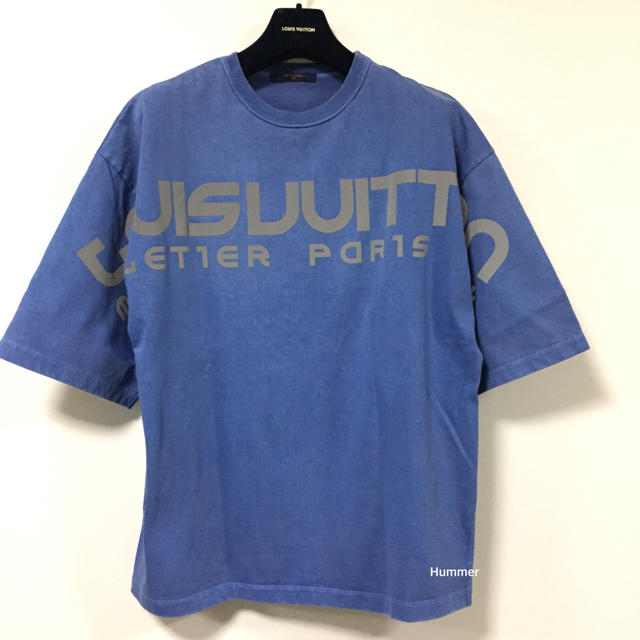 LOUIS VUITTON - 国内直営 ルイヴィトン オーバーサイズ リフレクト Tシャツ USED加工 極美