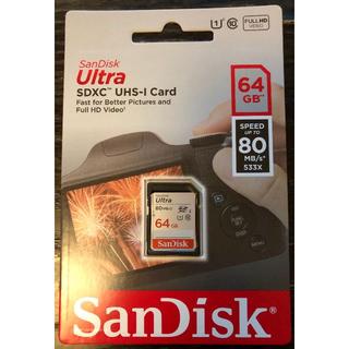 サンディスク(SanDisk)の新品 SanDisk Ultra SDXCカード 64GB CLASS10(その他)