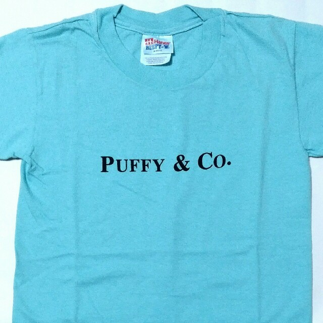 Hanes - PUFFY ティファニー風Tシャツの通販 by CUB's shop|ヘインズ