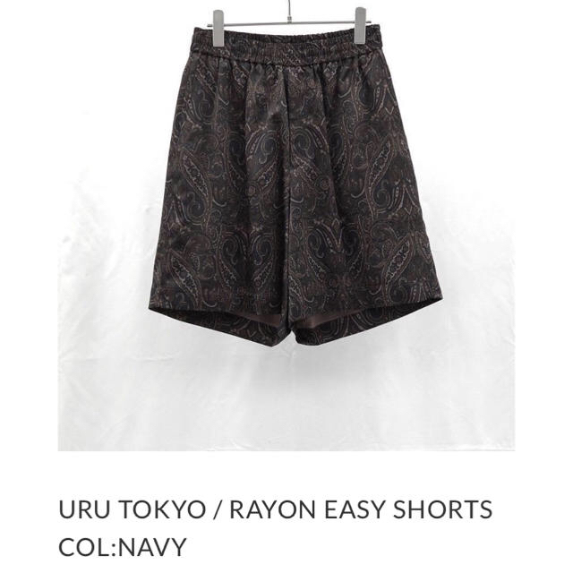 UNUSED(アンユーズド)のURU RAYON EASY SHORTS 19ss taka777様専用 メンズのパンツ(ショートパンツ)の商品写真