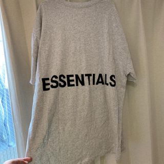 フィアオブゴッド(FEAR OF GOD)のESSENTIALS fear of god supreme Lサイズ グレー(Tシャツ/カットソー(半袖/袖なし))