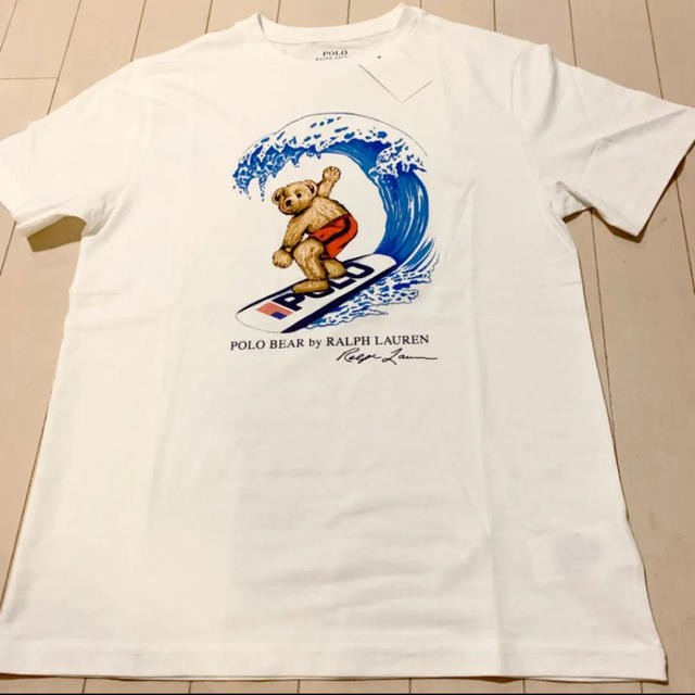 POLO RALPH LAUREN(ポロラルフローレン)のポロ ラルフローレン ポロベアー  新品タグ付き Tシャツ ホワイト レディースのトップス(ポロシャツ)の商品写真