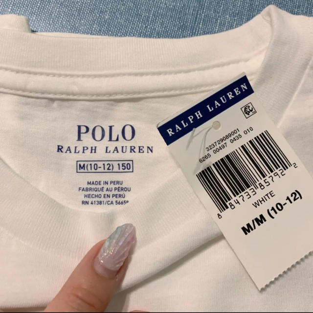 POLO RALPH LAUREN(ポロラルフローレン)のポロ ラルフローレン ポロベアー  新品タグ付き Tシャツ ホワイト レディースのトップス(ポロシャツ)の商品写真