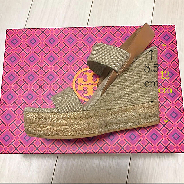 高品質新作】 Tory Burch - 美品Tory Burch☆ウエッジサンダル 値下げ