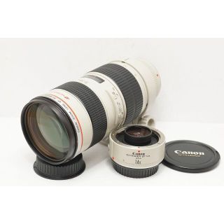 キヤノン(Canon)の【早い者勝ち】 EF70-200 F2.8 L USM とエクステンダー(レンズ(ズーム))